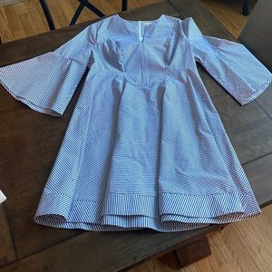 A.Moss Striped Dress- Size 4